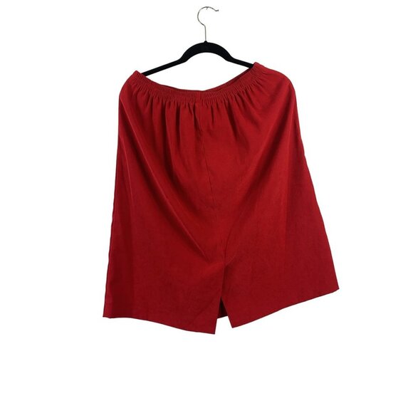 Leslie Fay Women’s Cherry Red Blazer & Skirt Set - Picture 8 of 11